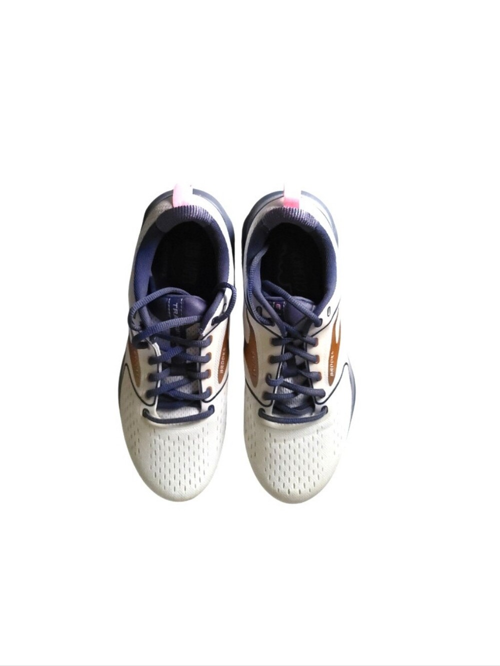Brooks Transmit 3 Athletic Run Jog Walk Tenni Shoe Sneaker Blue Silver Women 8.5 - Picture 7 of 12